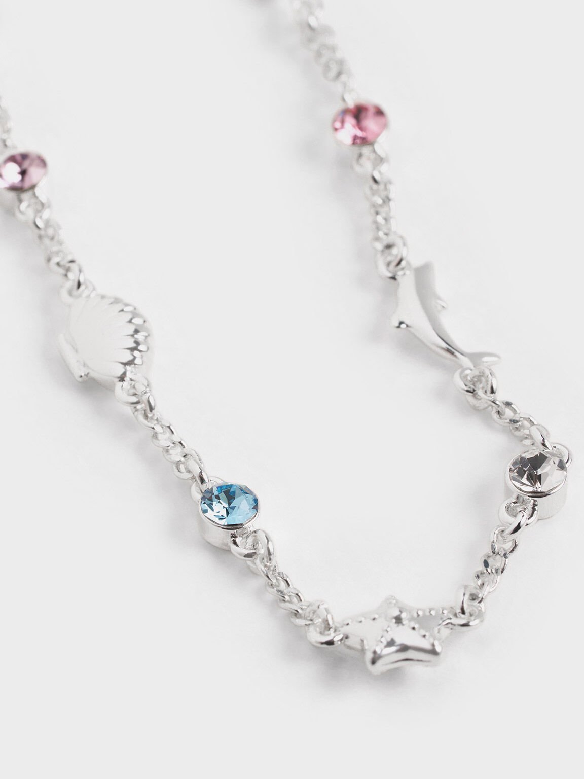 Oceana Crystal Bracelet, Silver, hi-res