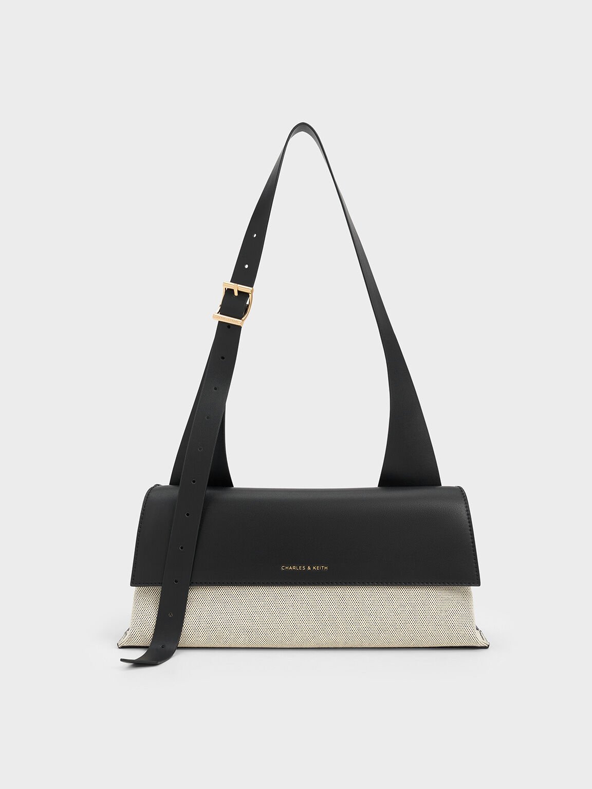 Marceline Canvas Trapeze Shoulder Bag, Multi, hi-res