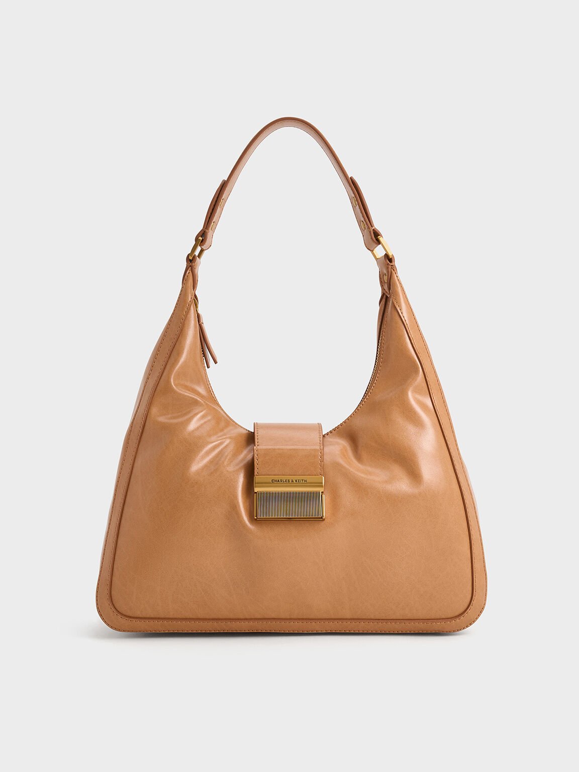 Charlot Hobo Bag, Toffee, hi-res