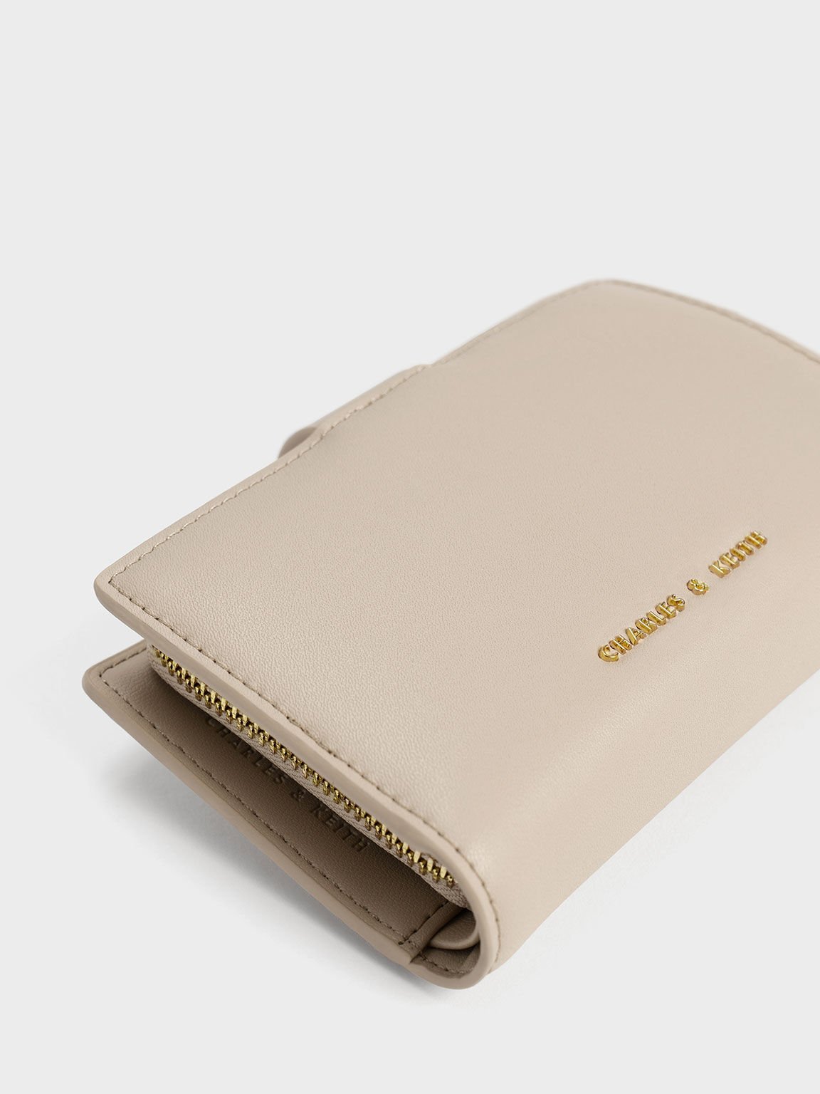 Daki Belted Wallet, Beige, hi-res