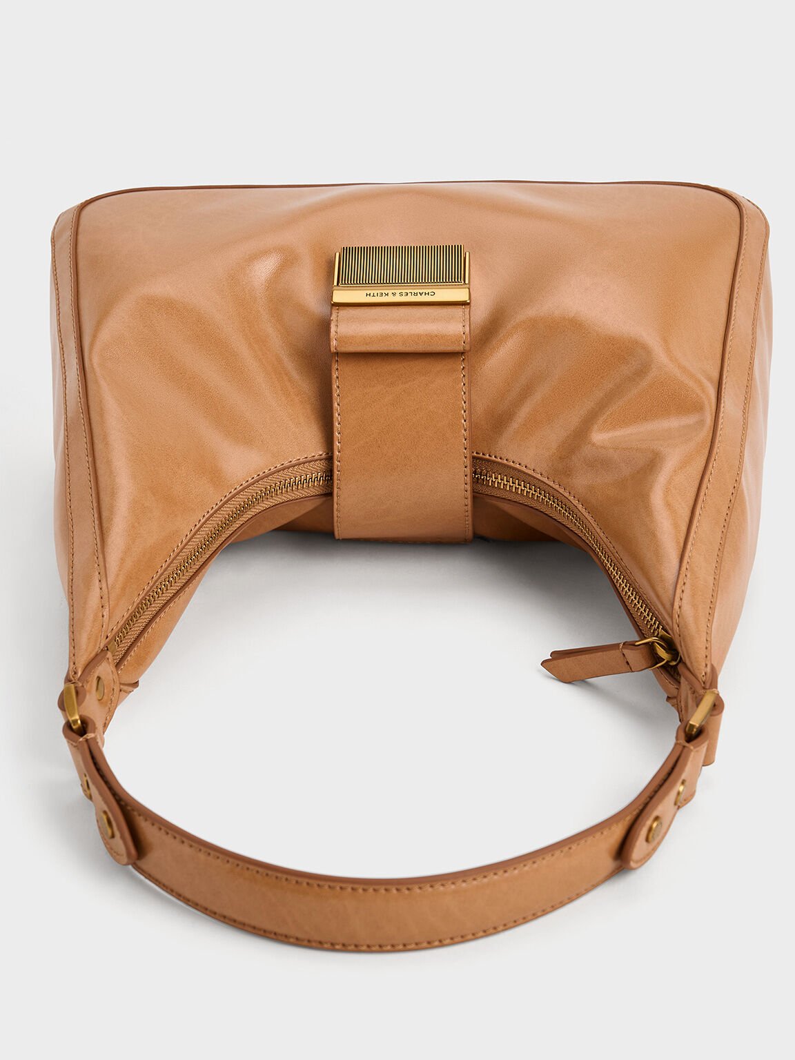 Charlot Hobo Bag, Toffee, hi-res