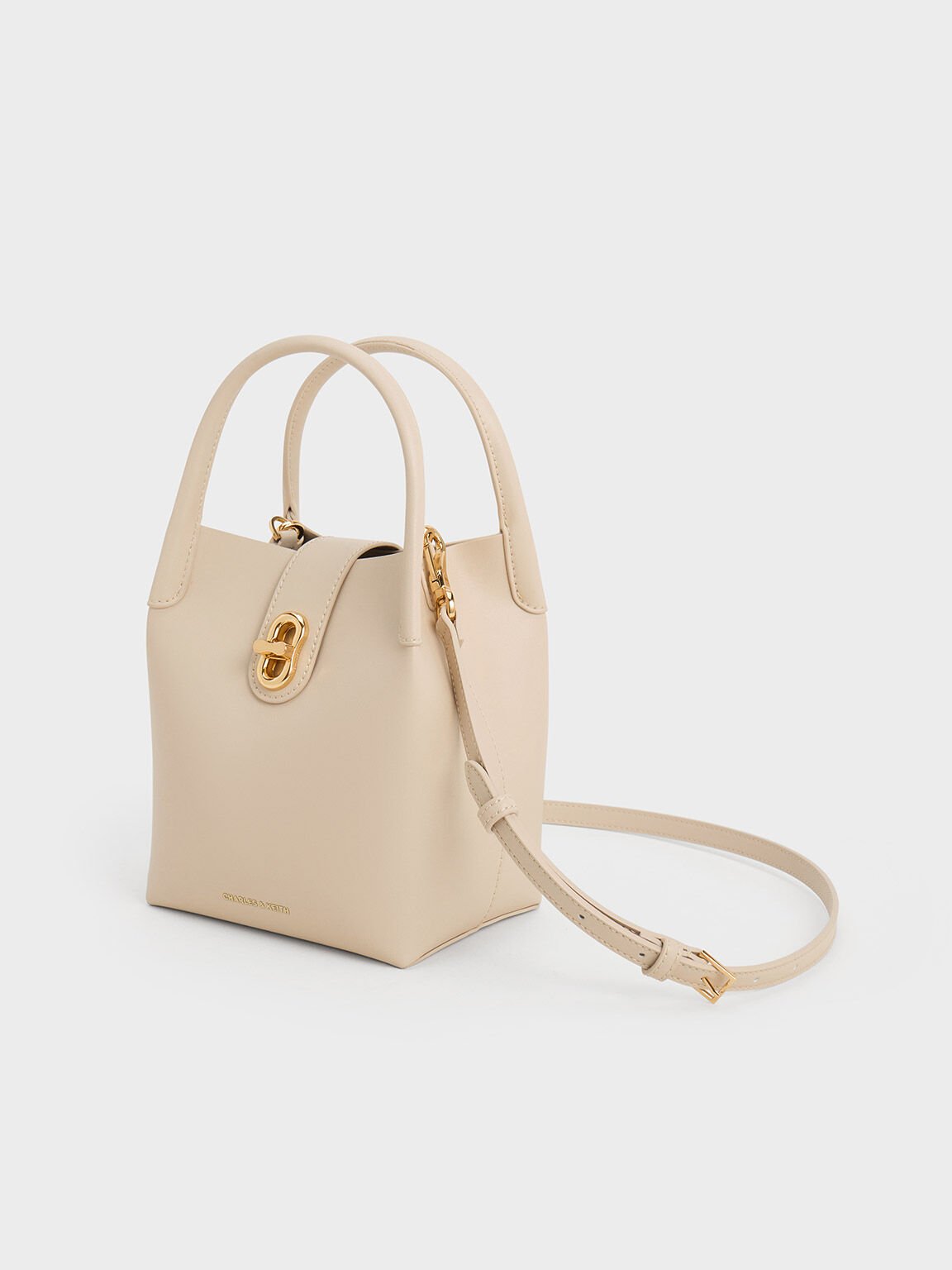 Aubrielle Bucket Bag, Oat, hi-res