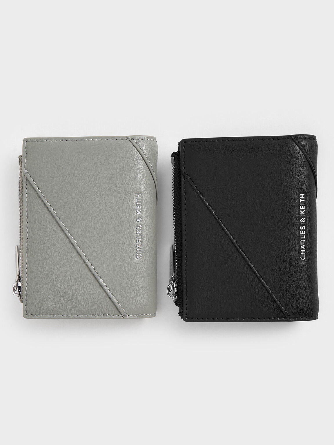 Trin Stitch-Trim Wallet, Noir, hi-res