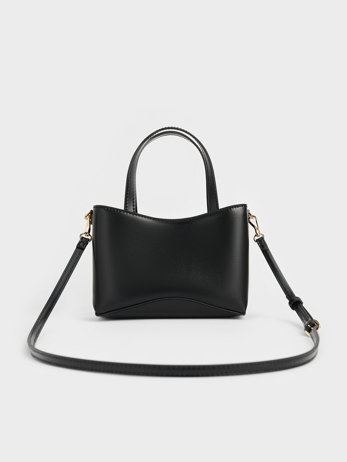 Mini Sybill Tote Bag, Black, hi-res