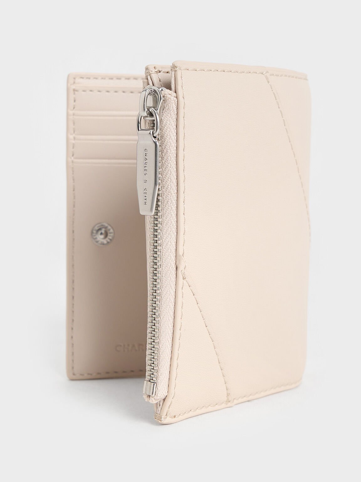 Trin Stitch-Trim Wallet, Oat, hi-res