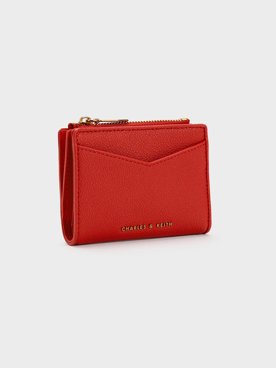 Cayce Short Wallet, Red, hi-res