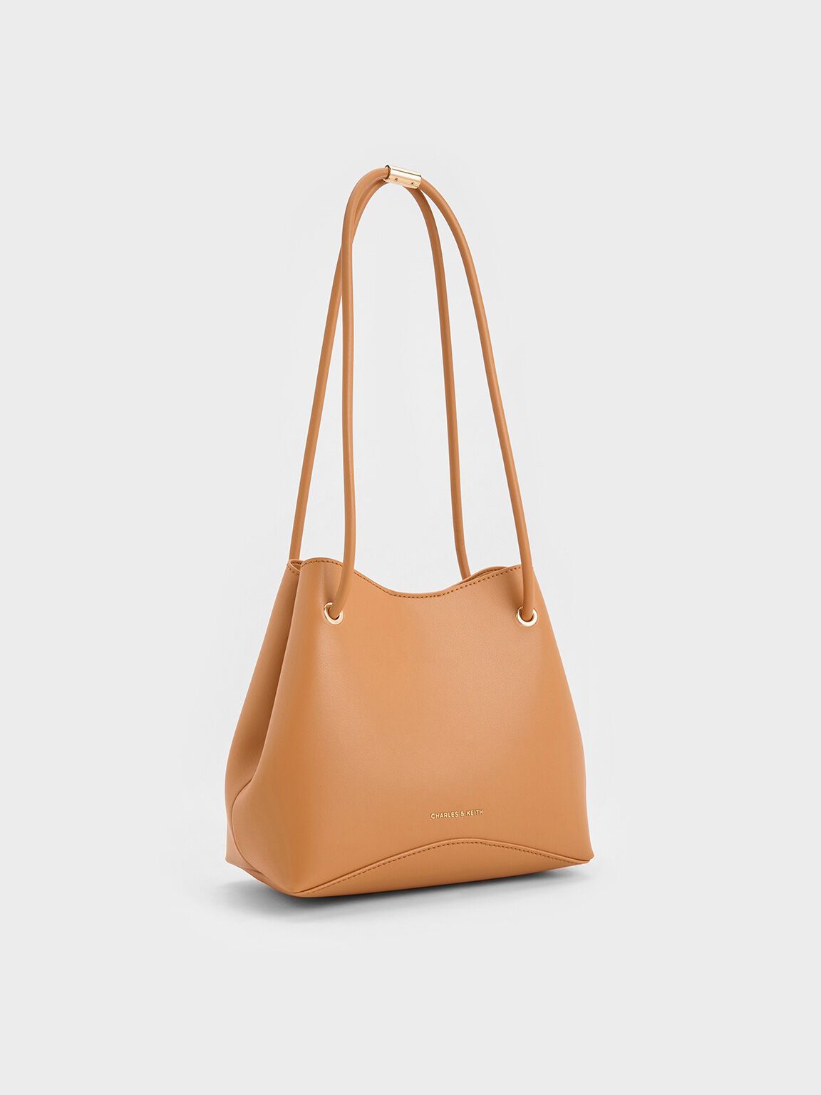Sybill Geometric Bucket Bag, Toffee, hi-res