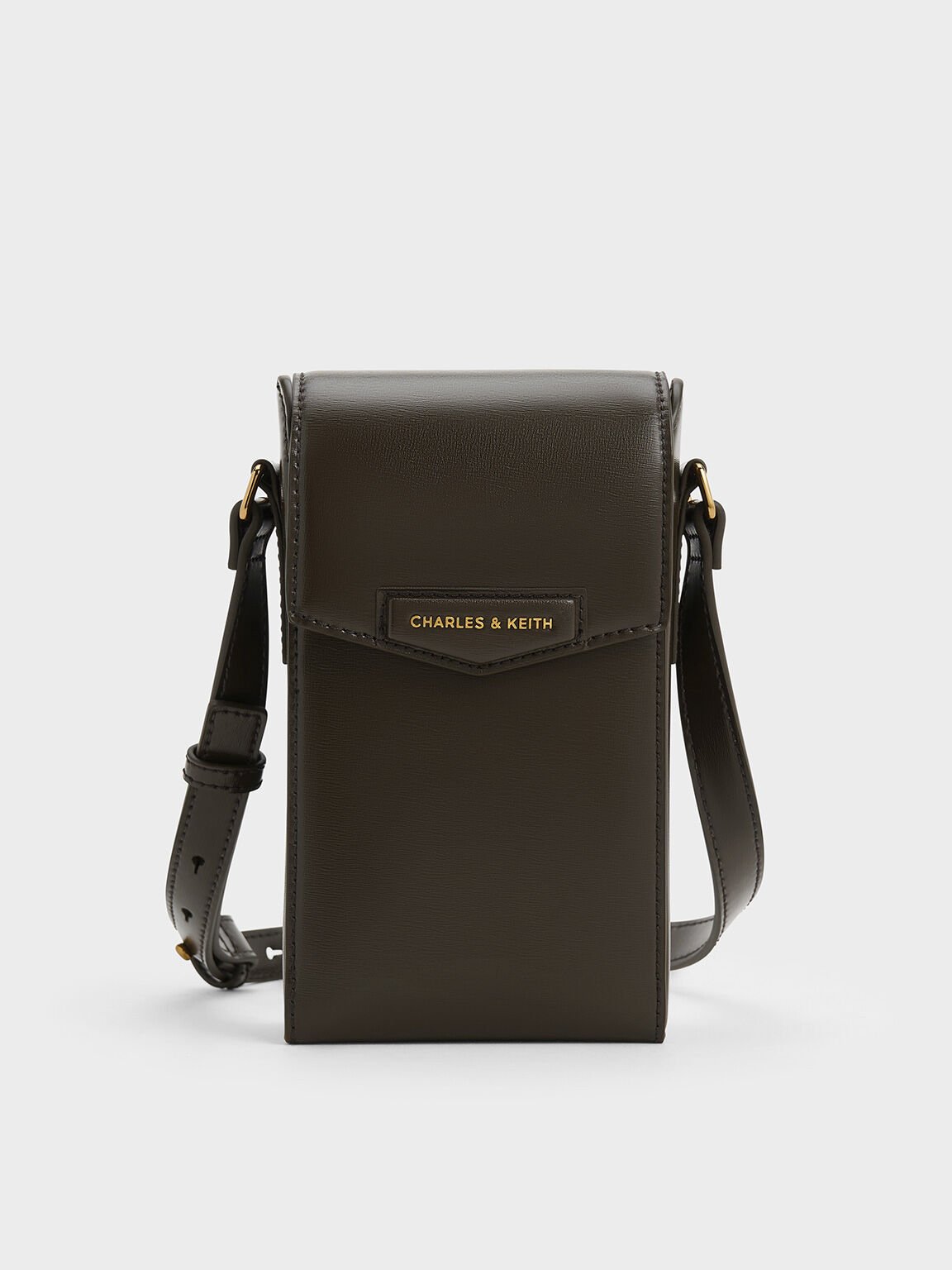 Mini Adelie Envelope Elongated Bag, Dark Moss, hi-res