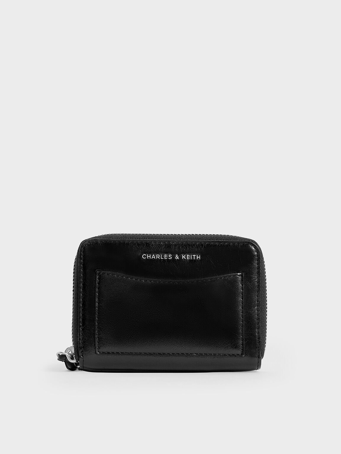 Xylia Zip-Around Wallet, Noir, hi-res