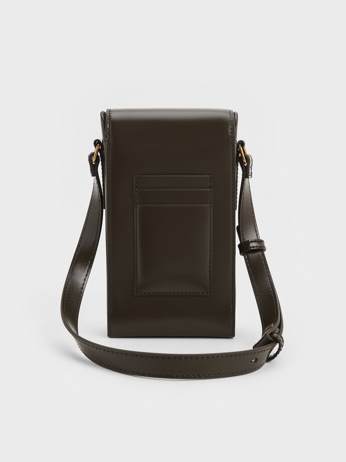 Mini Adelie Envelope Elongated Bag, Dark Moss, hi-res