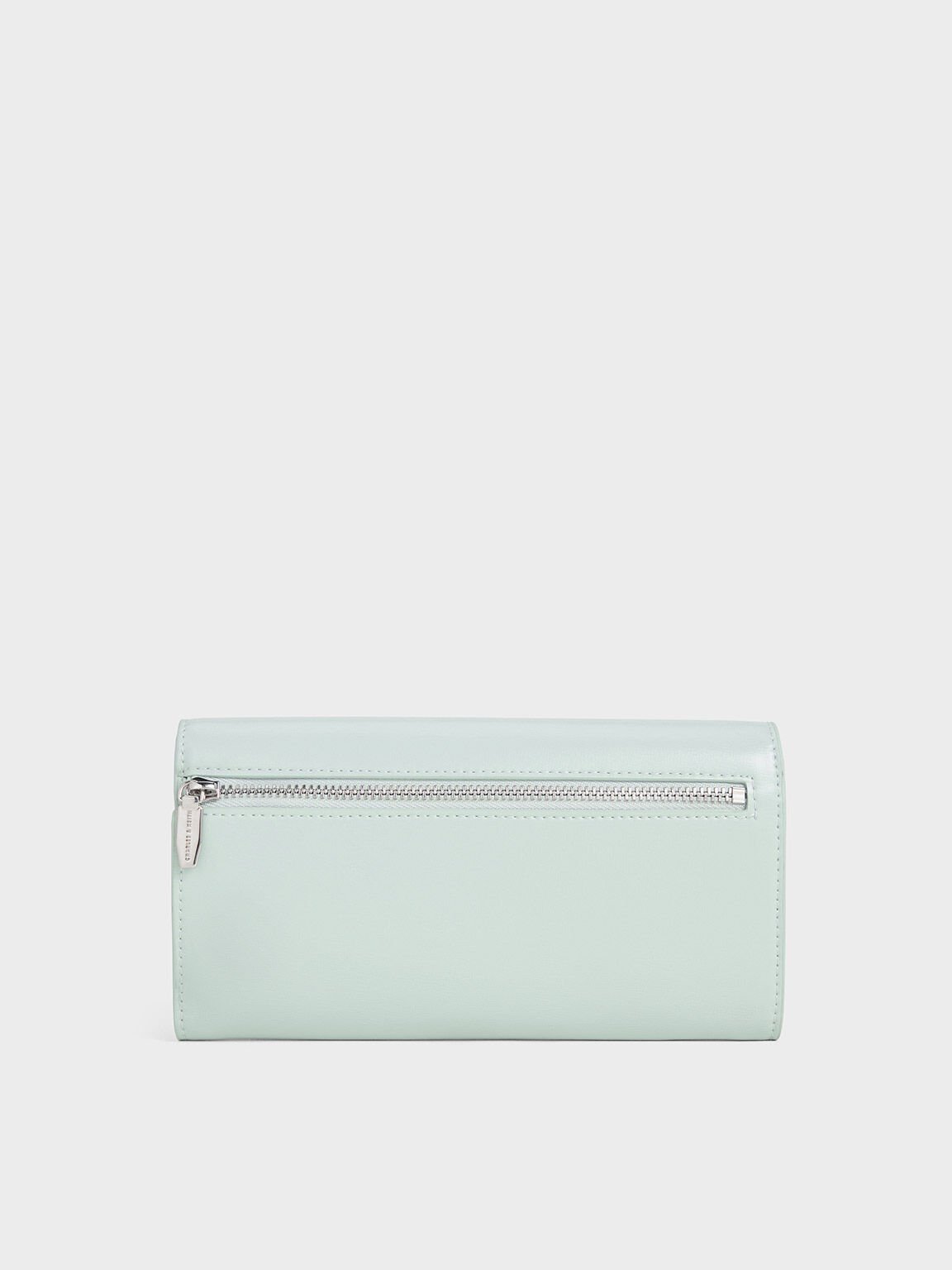 Irie Long Wallet, Sage Green, hi-res