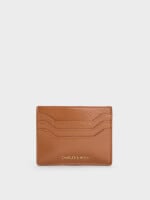 Women’s Carli multi-slot card holder in brown – CHARLES & KEITH TH