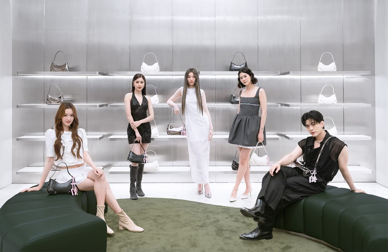 Thai celebrities and influencers at the One Bangkok store — CHARLES & KEITH