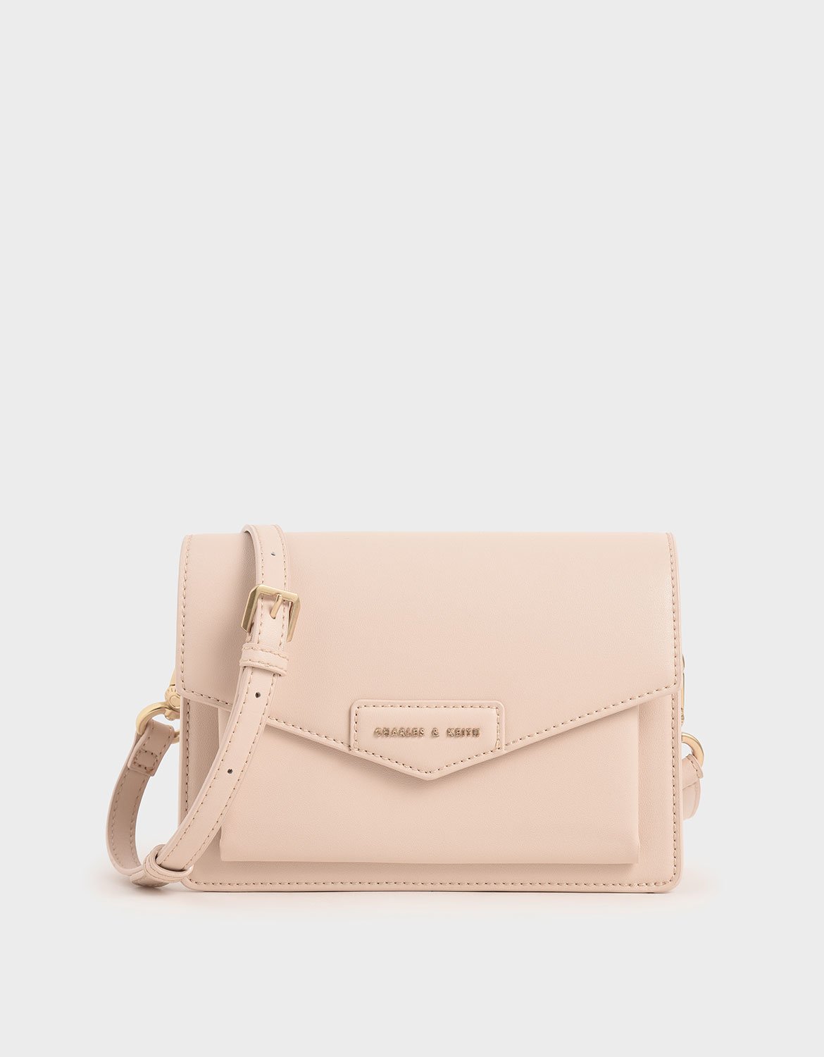 Crossbody discount nude bag