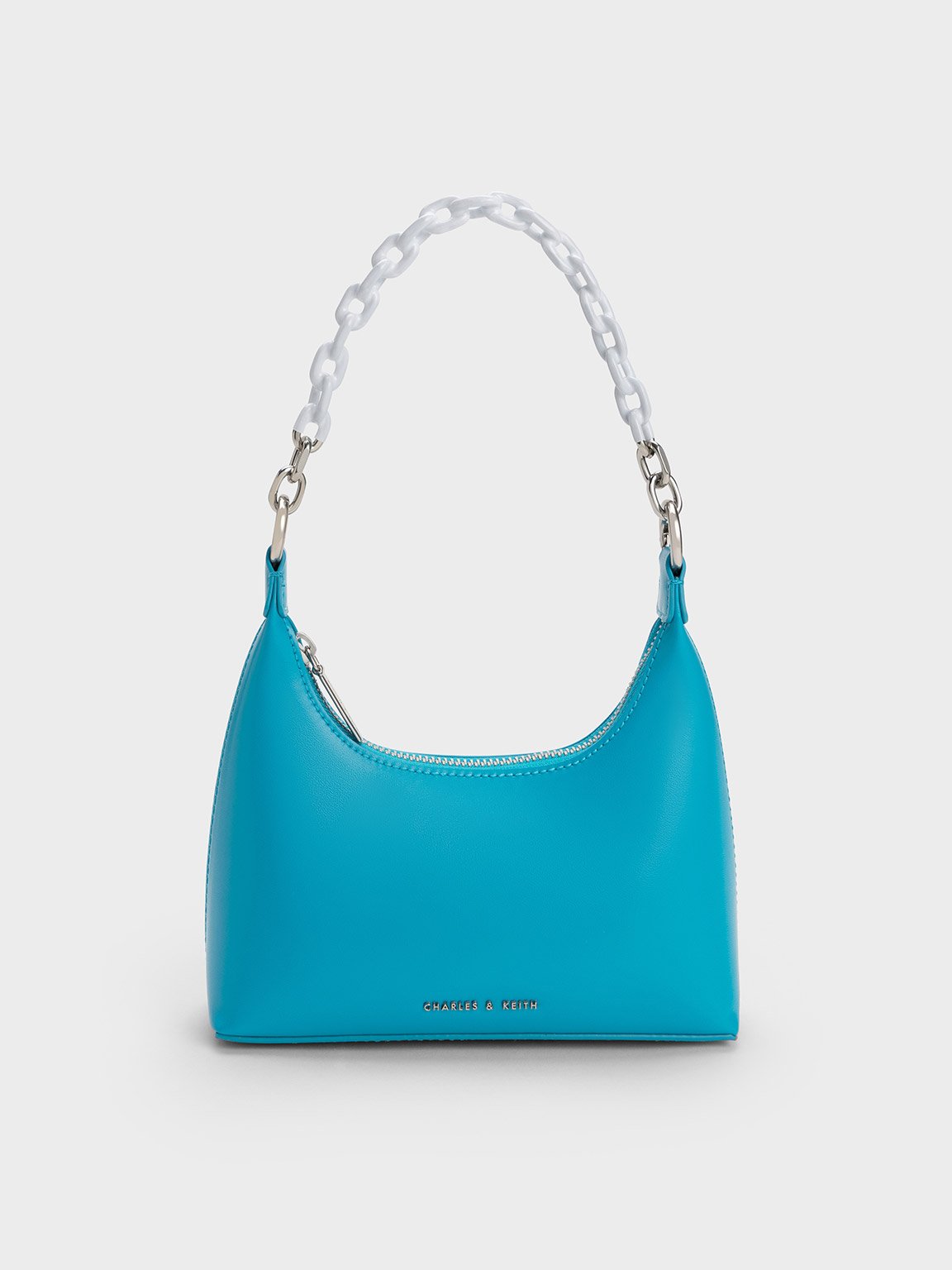 Ocean Koi Chain Handle Shoulder Bag - CHARLES & KEITH TH