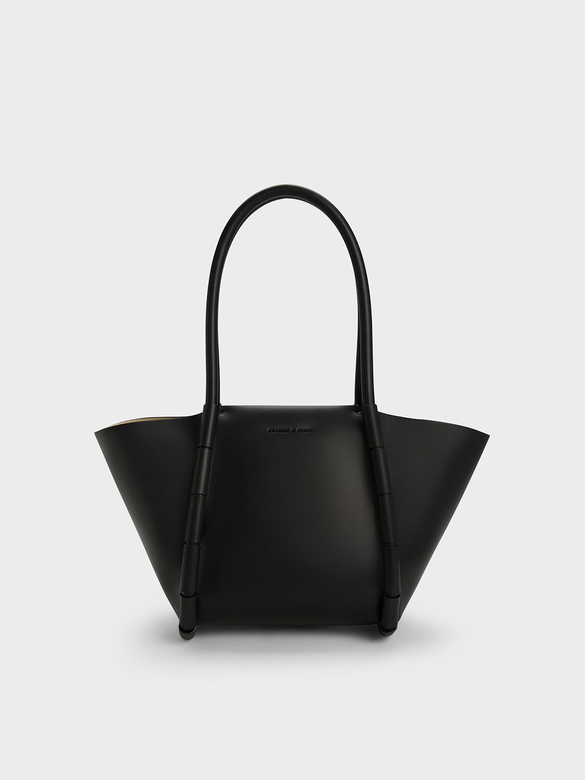 Black Machina Tote Bag - CHARLES & KEITH TH