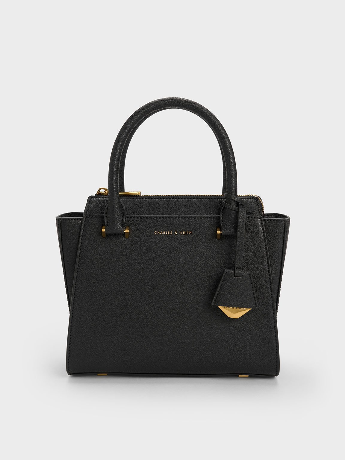 Black charles and keith bag online