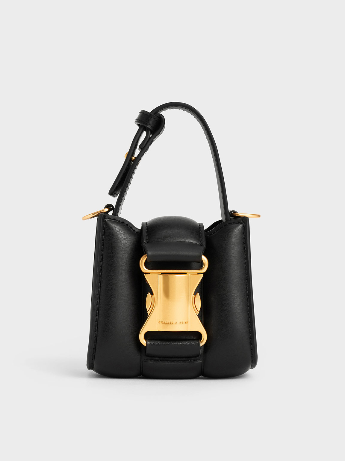 Black top handle mini bag hot sale