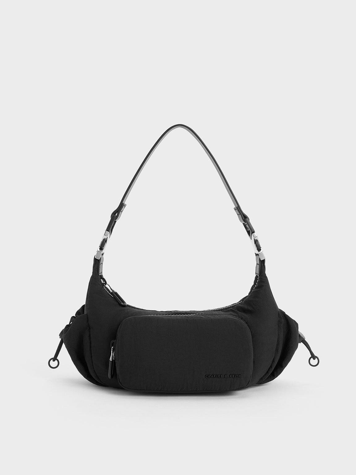 Charles and keith nylon strap crossbody shops bag